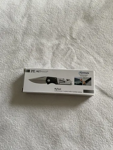 H020 MetMaxx MyTool Outdoormesser Rettungsmesser mit Aufdruck