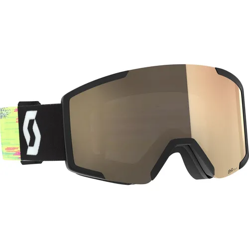 Scott Goggle Shield LS black/neon yellow von Scott