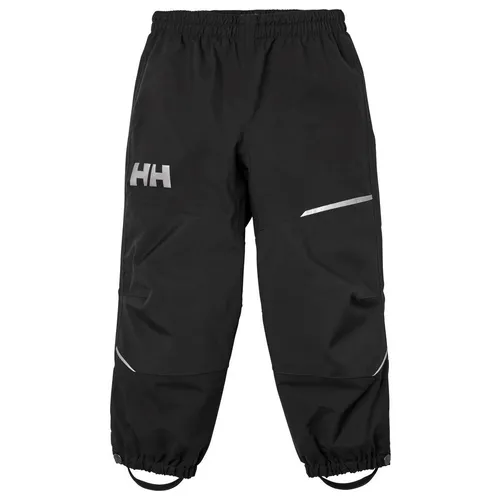 Helly Hansen K Sogn Pant ebony (980) 9 - Outdoor-Hose für Kinder, wasserdicht und atmungsaktiv dank HELLY TECH PERFORMANCE. Mit reflektierenden Elementen für Sicherheit bei jedem Wetter.