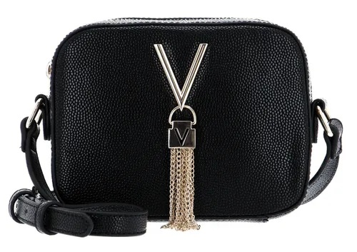 VALENTINO BAGS Schultertasche Divina - Elegante Mini Bag Umhängetasche aus Polyurethan mit aufregendem Design und Metallkette-Quaste, perfekt für den Abend.