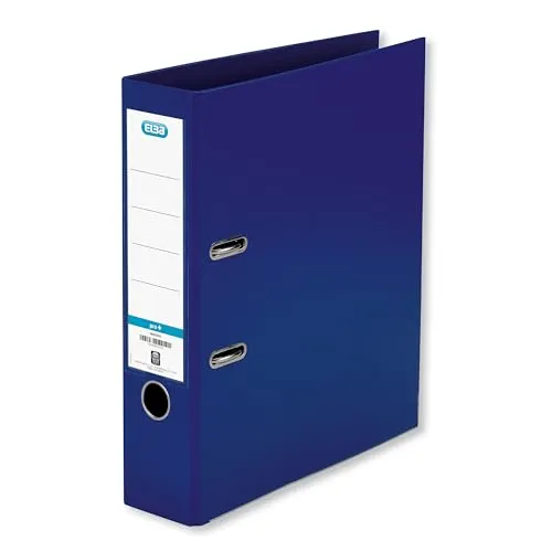 Elba Premium Akten-Ordner A4, smart Pro plus, 8 cm breit, Kunststoff Ordner, blau, 1 Stück