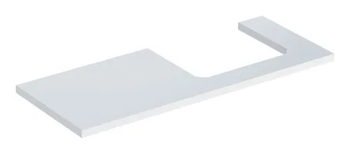 Geberit ONE Waschtischplatte 1200 mm in weiß von Geberit