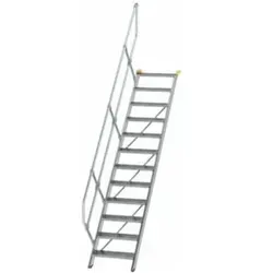 MUNK Aluminium-Treppe 45° mit 12 Stufen von Günzburger