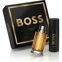 BOSS Duft-Set THE SCENT EDT 50ML + DEODORANT SPRAY 150ML - Duft-Sets für ihn, verführerischer Duft und erfrischender Schutz für den ganzen Tag.