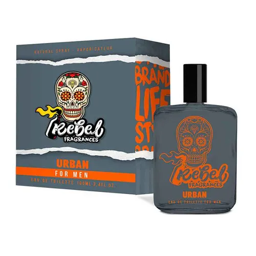 Rebel Urban Herren Eau de Toilette, 100 ml, rebellisch & frisch