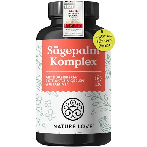 Sägepalm Komplex Kapseln Nature Love (120 Kapseln)