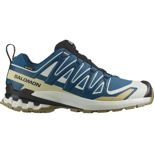 SALOMON Herren Trailrunningschuhe XA PRO 3D V9 GTX - Laufschuhe mit Stabilität und Langlebigkeit, ideal für Abenteuer. Der XA PRO 3D V9 GTX bietet hervorragenden Grip und wasserdichten Schutz durch spezielle Stollen.