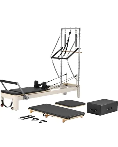 Produktbild VEVOR Pilates Reformer Maschine für Heim-Fitnessstudio