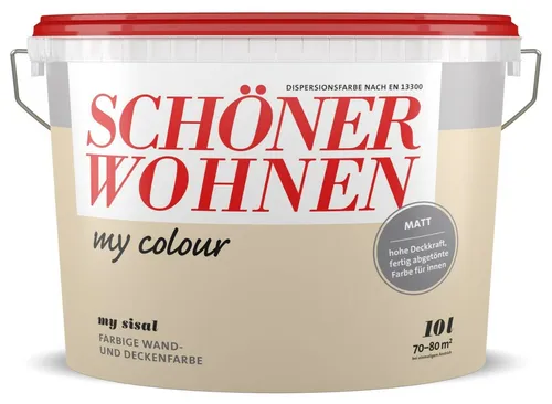 L Schöner Wohnen my Color, Wandfarbe, Sisal Matt (2,99EUR/L) 10