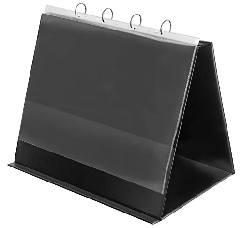 Veloflex Tisch-Flipchart A3 quer, schwarz von Veloflex