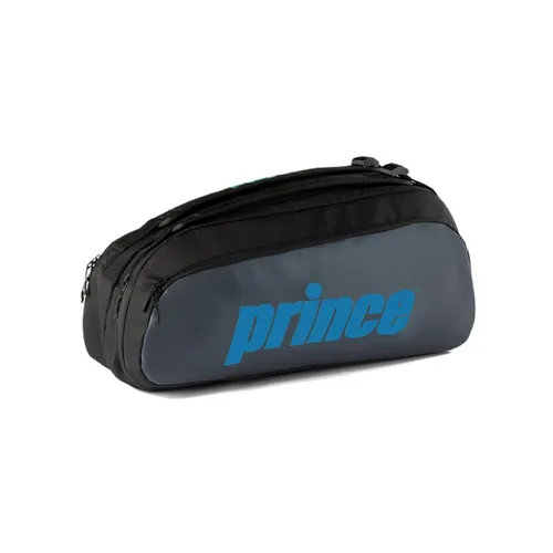 Prince Tennis-Racketbag Tour 2 Comp 2025 - Schlägertasche mit Thermofach - Praktische Tennistasche für 6 Schläger, mit einem isolierten Thermofach und mehreren Zubehörfächern für schnellen Zugriff auf Ihre persönlichen Gegenstände.