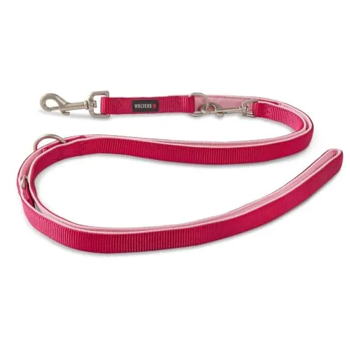 Wolters Hundeleine Professional Comfort, Nylon & Neopren - Führleinen für Hunde, 3-fach verstellbar und gepolstert für maximalen Komfort, waschbar bei 30 Grad.