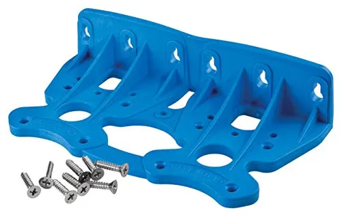 W2 - Wandhalter (blau) für DOPPEL-Filtergehäuse purway
