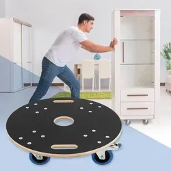 ECD Germany Möbelrolle Transportroller mit Siebdruckplatte von ECD Germany