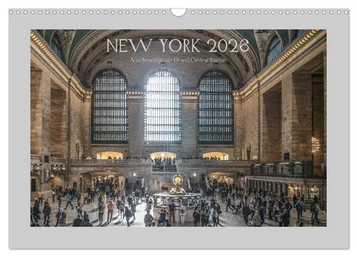 Michael Ermel | New York Kalender 2025 - Kalender mit 14 Seiten, bietet atemberaubende Ansichten der Stadt, die niemals schläft – perfekt für Liebhaber von Reiseberichten und Fotografie.