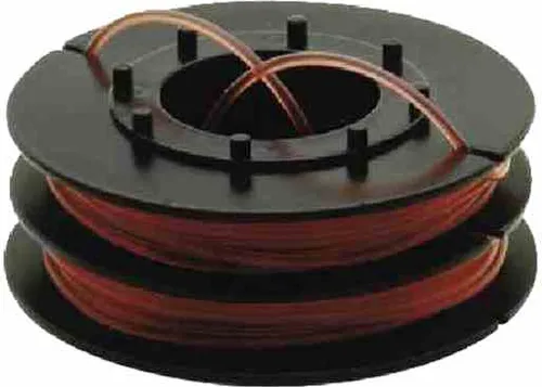 Wolf Garten GT F8 Ersatz Fadenkassette für Rasentrimmer GT 845 GT 850 - Absperrbänder - Hochwertige Fadenspule mit 2 x 6 m Leisefaden und 1,6 mm Durchmesser, ideal für effizientes Trimmen und einen perfekt gepflegten Rasen.