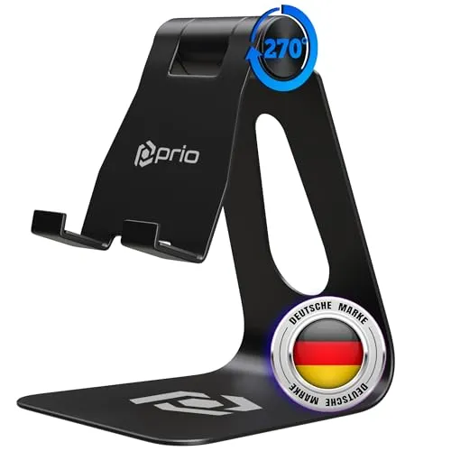 Prio Metal Smartphone Halterung schwarz