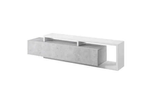 Masseno TV-Schrank BOTTEGA 219x45x52 cm in Weiß