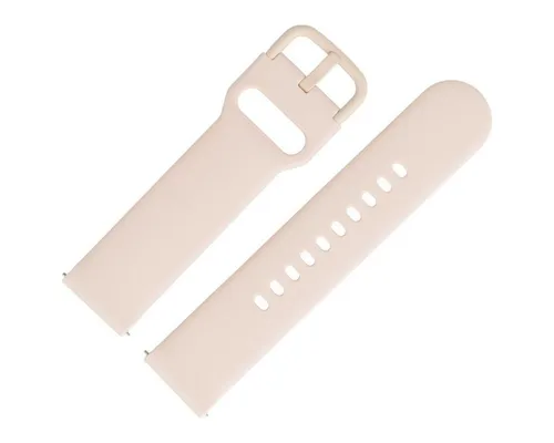 MARBURGER Uhrenarmband 22mm Silikon Fitness Smartwatch XS Extra Kurz Rose