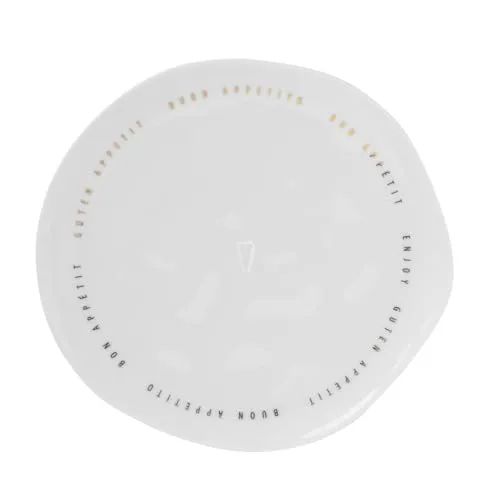 Räder Poesie et Table mittlerer Gourmetteller in gold von Räder