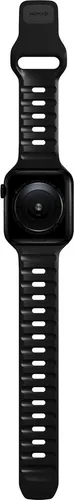 Nomad Sport Strap V2 für Apple Watch 41/40/38mm - Schwarz - Uhrenarmband aus robustem Kautschuk, ideal für aktive Nutzer und perfekten Halt bei jedem Abenteuer.