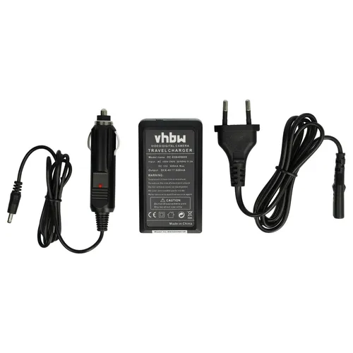 vhbw Ladegerät kompatibel mit Samsung HMX-H100, F33, H106, H104, SC-HMX10A, H105, SC-HMX10, SC-MX10, F34 Kamera