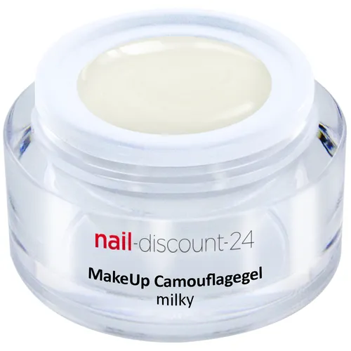 Premium XL Camouflage UV Gel Make Up milky 15ml Aufbau NagelCover Aufbau milchig