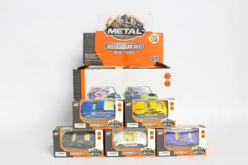 Autko metalowe box display LA-221 00906