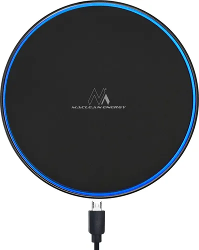 Qi Induktives Ladegerät Ladestation für Qi-fähige Geräte Wireless Charger Ladepad Fast Charge schwarz