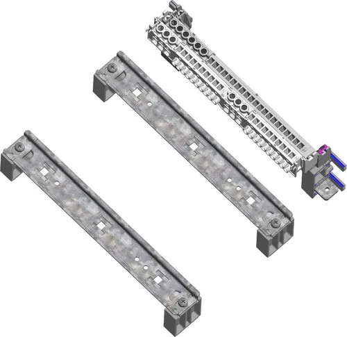 ABN Hutschiene (BP101B) - Verteilerschrank Zubehör, ideal für die einfache Montage von elektrischen Bauteilen und sorgt für Ordnung im Elektrobereich.