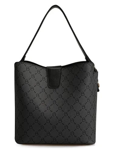 Produktbild Lucky Bees Henkeltasche in Schwarz/Grau