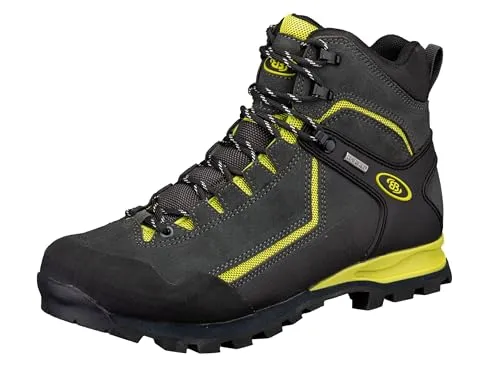 BRÜTTING Outdoorstiefel Mount Brandon High, Gr. 47, schwarz - Hochwertiger Wanderschuh mit wasserdichter Sympatex-Membrane für optimalen Wetterschutz und Komfort beim Wandern.