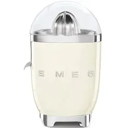 Smeg CJF11CREU Zitruspresse - Elektrische Zitruspresse in Creme, stilvolles Design und effiziente Saftausbeute