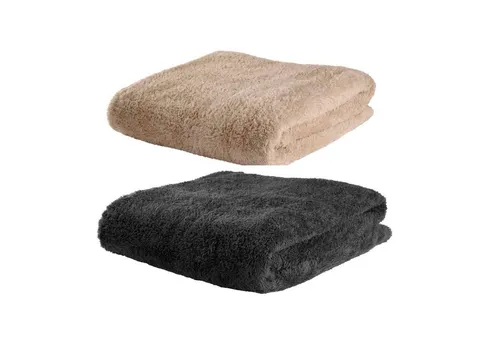 HAC24 Tagesdecke 2er Set Fleece Kuscheldecke Mikrofaserdecke Fleecedecke Wohndecke, aus Mikrofaser, 150x200 cm
