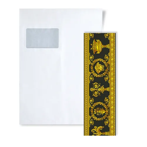 MUSTERSTÜCK Profhome S-343051-GU Länge ca. 29 cm | MUSTER der Barock Tapete 1