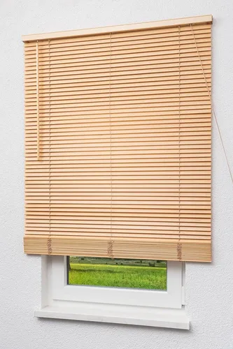 Produktbild LYSEL® Holzjalousie 25mm Esche in Beige, 130x90cm