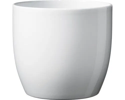 Blumentopf Soendgen Basel Keramik Ø 16 H 15 cm weiß