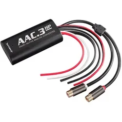 Helix AAC.3 HP High/Low Konverter Adapter für Original-Soundsysteme - Audio-Adapter für einfache Integration in Ihr Soundsystem, ermöglicht den Anschluss von Hoch- und Niedrigpegelquellen.
