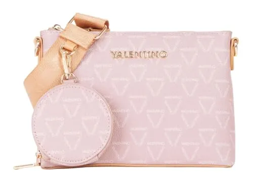 Valentino Bags Lady Re Umhängetasche 27 cm - Elegante Umhängetasche mit Allover-Logodruck, praktische Fächer für optimale Organisation und verstellbarem Schultergurt für maximalen Komfort.