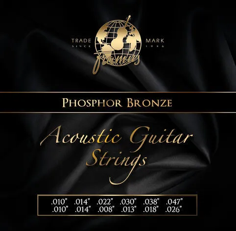 FRAMUS Phosphor Bronze Acoustic Guitar String Set - 12-String, .010