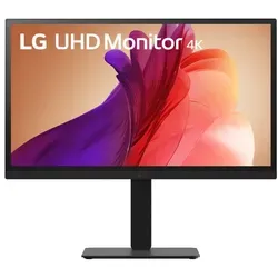 LG 27BA45U-B - 4K UHD Business Monitor - 27 Zoll LED-Monitor mit IPS-Panel für brillante Farben, höhenverstellbar und drehbar - ideal für professionelle Anwendungen und komfortables Arbeiten.