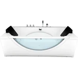 Whirlpool Pool Badewanne W81H-B-SC 180x90cm - Sanitäranlagen & Zubehör mit aktiver Schlauch-Reinigung, sorgt für hygienische Sauberkeit und langlebige Nutzung.