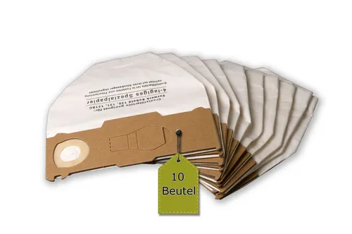eVendix Staubsaugerbeutel passend für Vorwerk Kobold 130, 131, SC, passend für Vorwerk, 10 St., Vorwerk Kobold VK 130, 131, SC
