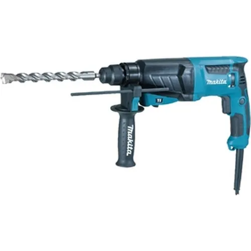 Makita HR2630 - 230V SDS Plus 26mm Rotary Hammer, 800 W, 3-Mode-Betrieb für flexibles Arbeiten und einfache Handhabung