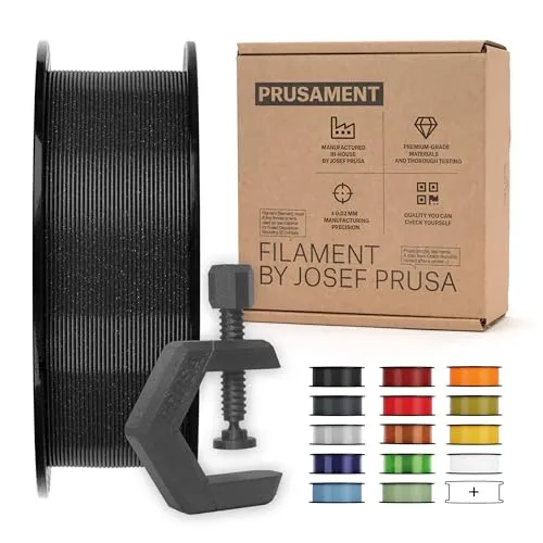 Produktbild Prusa Prusament PETG Filament 1.75mm – Prusa Galaxy Black