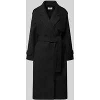 Only Regular Fit Mantel mit Reverskragen Modell 'DEAR-TRILLION' in Anthrazit Melange, Größe S