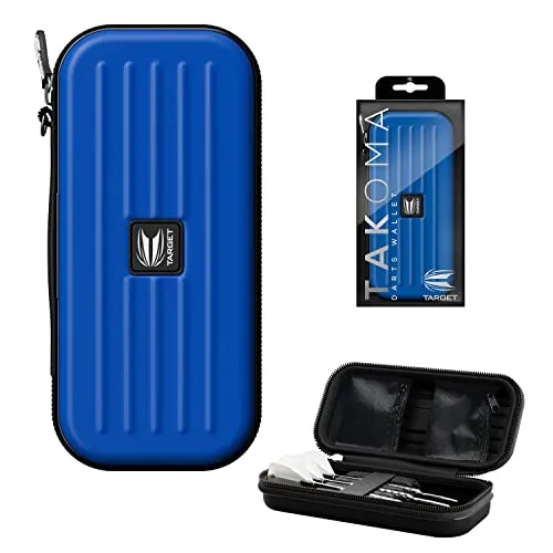 Target Darts Blau Takoma Regular Darts Case - Holds x 1 Satz Darts Brieftasche