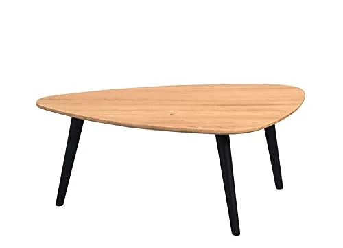 Couchtisch Elanda 1 - Wildeiche, Echtholz-braun - Hochwertiger Couchtisch aus massivem Wildeichenholz, geölte Tischplatte schützt vor Schmutz und Wasser. Ideal kombinierbar mit 