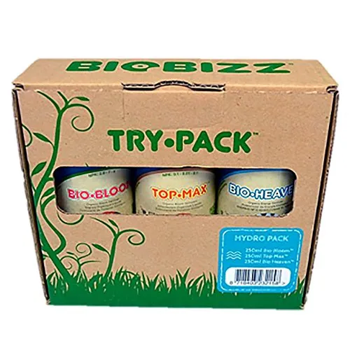 Biobizz Try · Hydro Packung von Biobizz