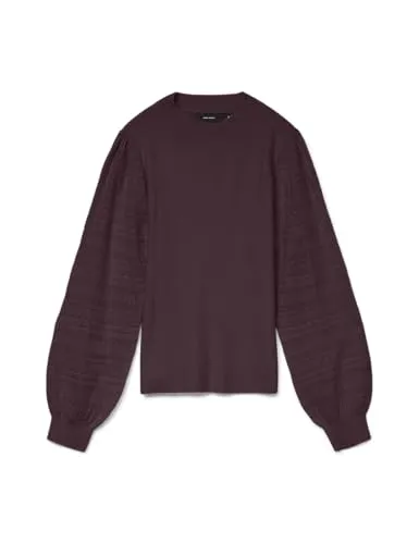 VERO MODA Vmnewlimone Ls Highneck Pullover Boo